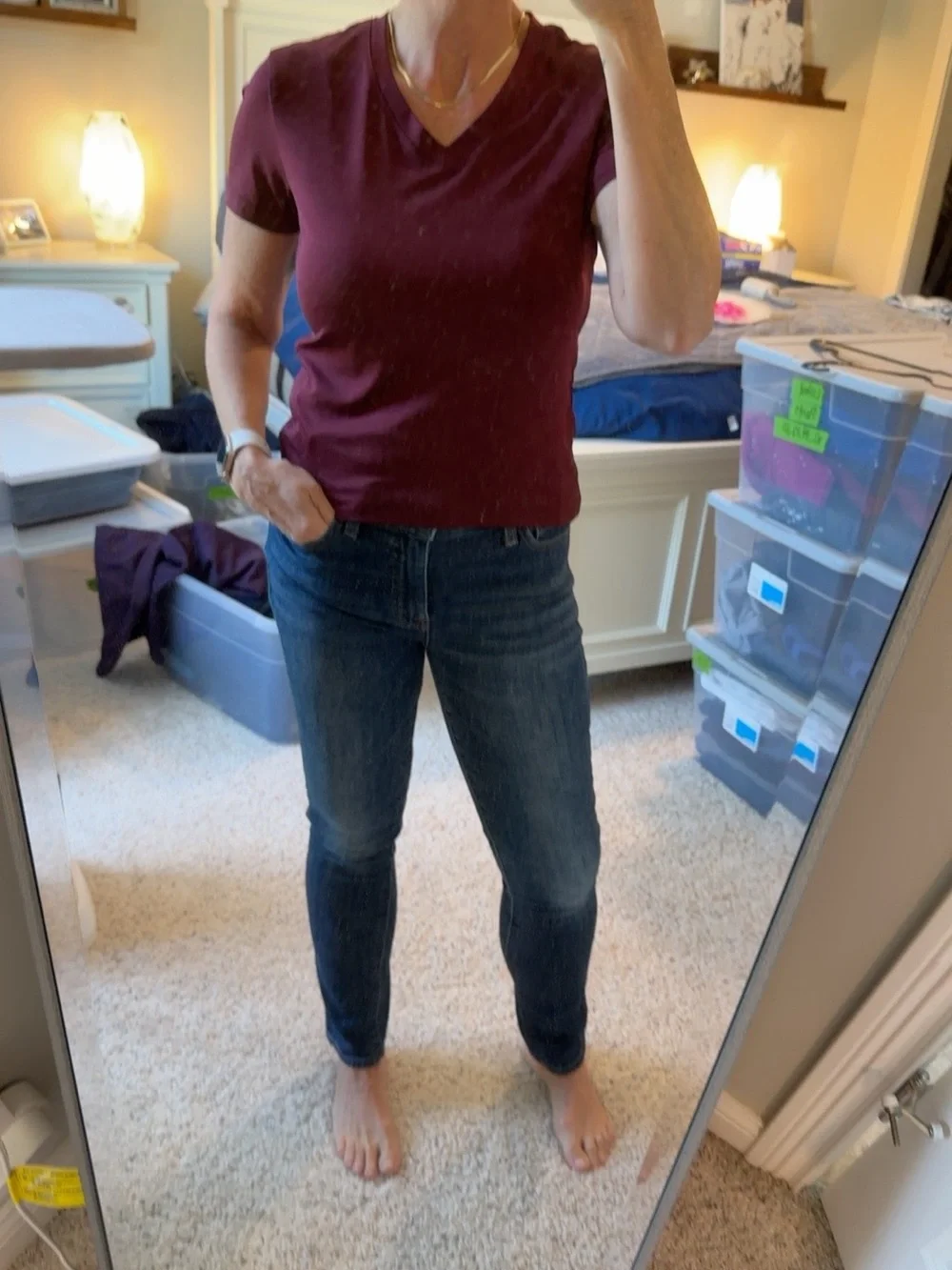 Lucky Brand Dark Wash Women’s Skinny Jeans- Hayden Fit